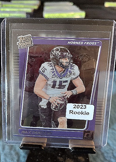 2023 Panini Donruss Rated Rookie #47 Max Duggan — front
