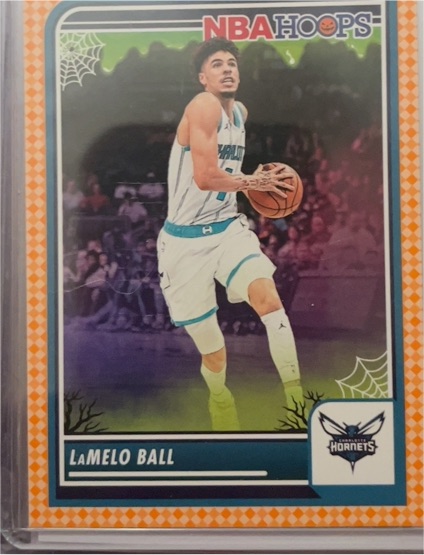 2023-24 Panini Haunted Hoops Orange #240 LaMelo Ball — front