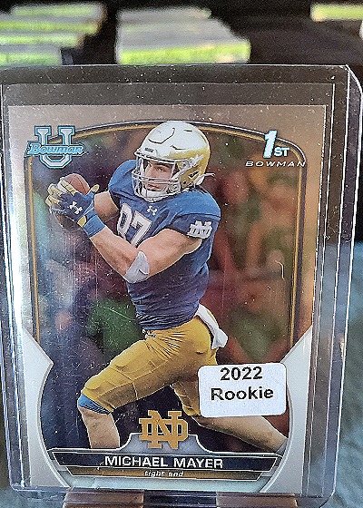 2022 Bowman Chrome #1st Bowman Michael Mayer — front
