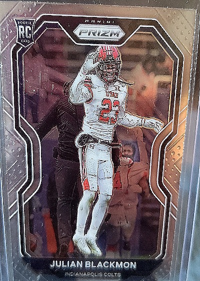 2020 Panini Prizm #330 Julian Blackmon — front