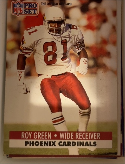 1991 Pro Set #262 Roy Green — front