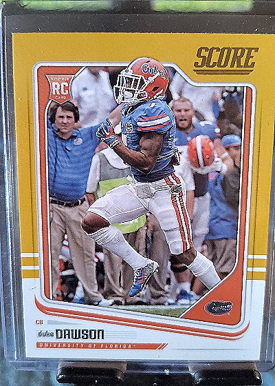 2018 Score #419 Duke Dawson — front