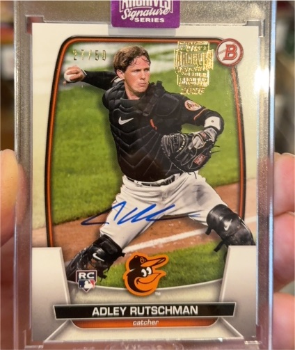 2023 Bowman #40 Adley Rutschman — front