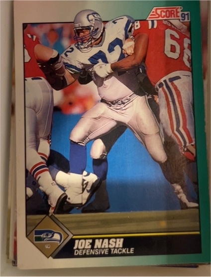 1991 Score #272 Joe Nash — front