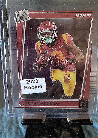 2023 Donruss Rated Rookie Jordyn Addison — front