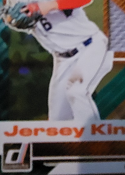 2020 Donruss Football Jersey Kings Insert — front
