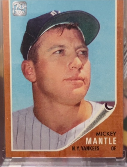 2021 Topps X Mickey Mantle #27 — front