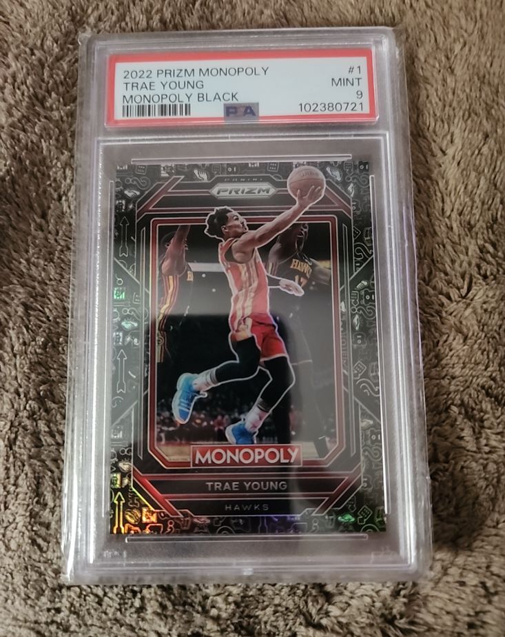 2022 Panini Prizm Monopoly #1 Trae Young — front