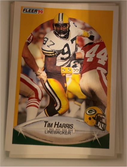 1990 Fleer #172 Tim Harris — front