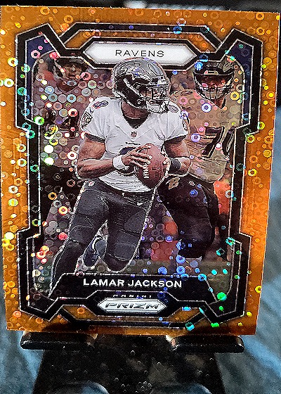 2023 Panini Prizm #18 Lamar Jackson — front