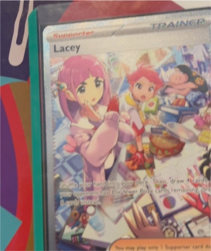 2024 Pokémon Stellar Crown #172 Lacey — front