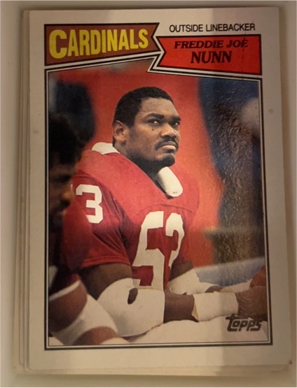1987 Topps #337 Freddie Joe Nunn — front