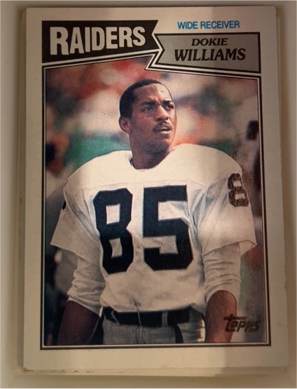1987 Topps #217 Dokie Williams — front