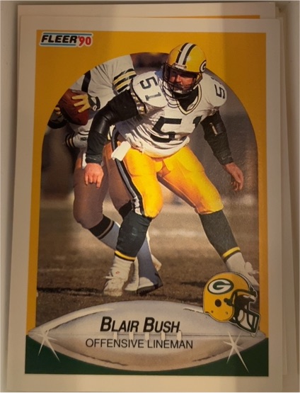 1990 Fleer #170 Blair Bush — front