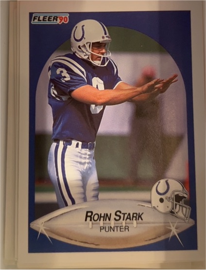 1990 Fleer #232 Rohn Stark — front