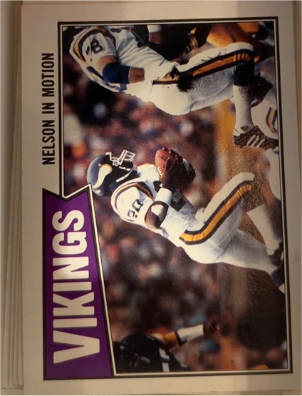 1987 Topps #198 Darrin Nelson Minnesota Vikings — front