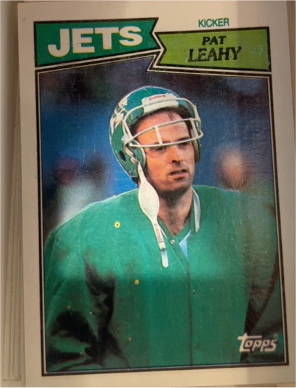 1987 Topps #134 Pat Leahy — front