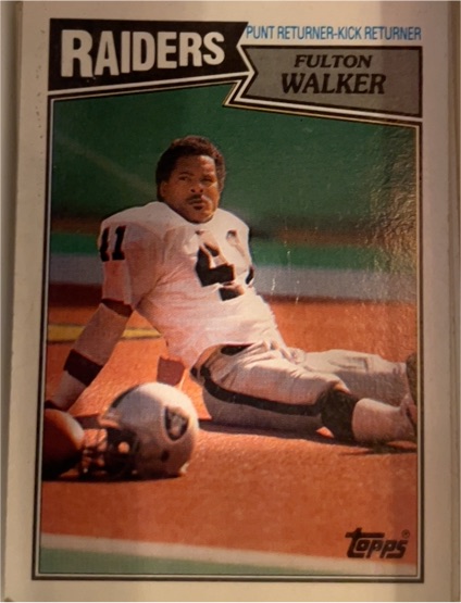 1987 Topps #226 Fulton Walker — front