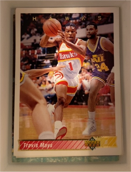 1992-93 Upper Deck #233 Travis Mays — front