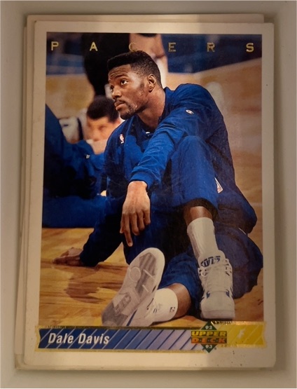 1992-93 Upper Deck #193 Dale Davis — front