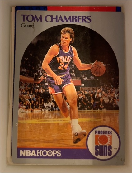 1990 NBA Hoops #234 Tom Chambers — front