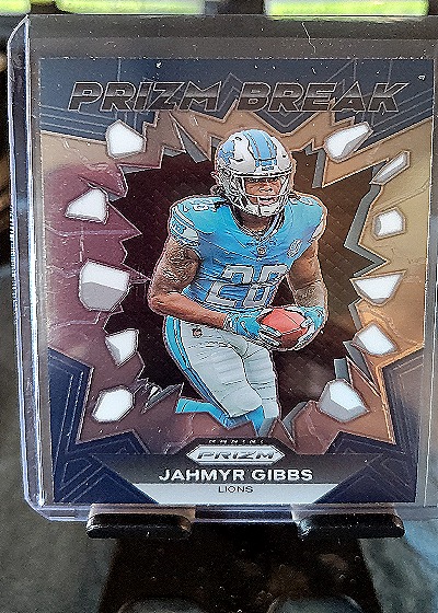 2023 Panini Prizm Prizm Break #PB-5 Jahmyr Gibbs — front