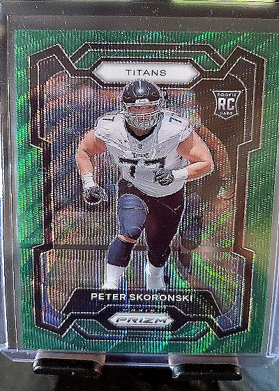 2023 Panini Prizm #395 Peter Skoronski — front