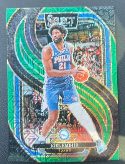 2024-25 Panini Select #101 Joel Embiid Premier Level — front