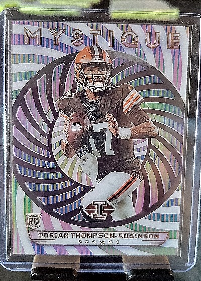 2023 Panini Illusions #10 Dorian Thompson-Robinson Mystique Rookie — front
