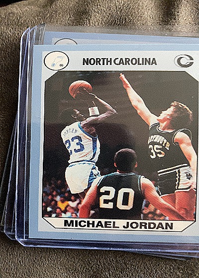 1990 Collegiate Collection #61 Michael Jordan — front