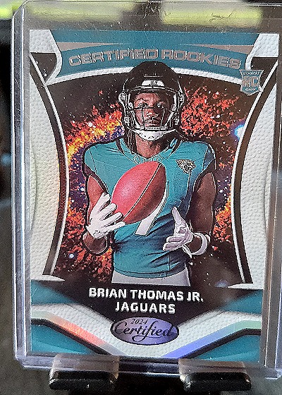 2024 Panini Certified #14 Brian Thomas Jr. Certified Rookies — front