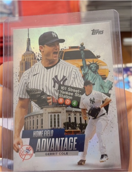 2025 Topps Series 2 Home Field Advantage #HA-33 Gerrit Cole — front