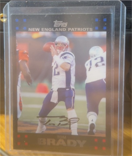 2007 Topps #28 Tom Brady — front