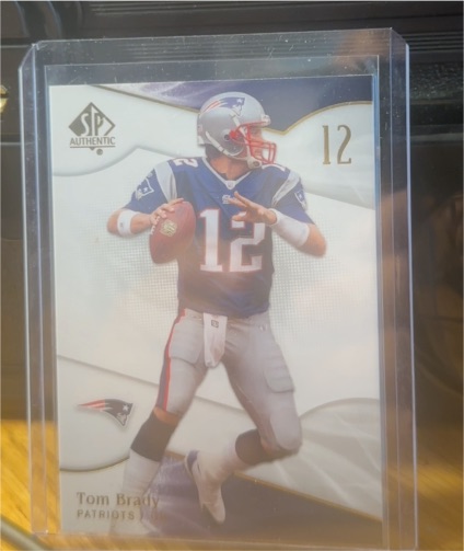 2009 SP Authentic #21 Tom Brady — front