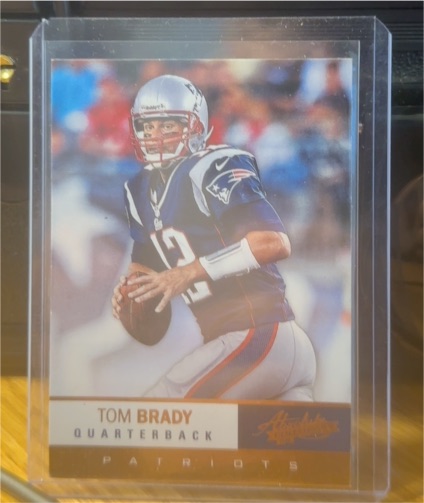 2012 Panini Absolute #34 Tom Brady — front