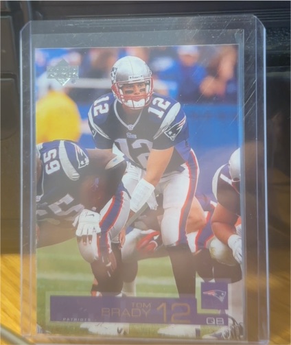 2002 Upper Deck #98 Tom Brady — front
