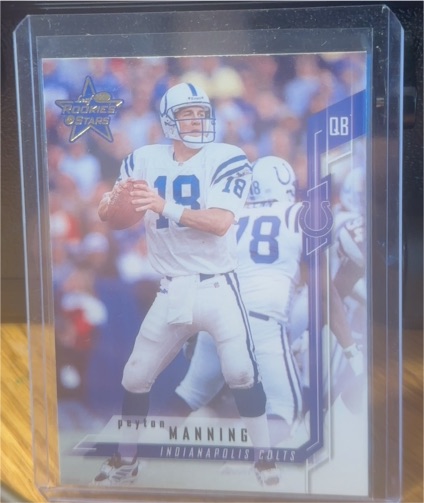 2001 Leaf Rookies & Stars #68 Peyton Manning — front