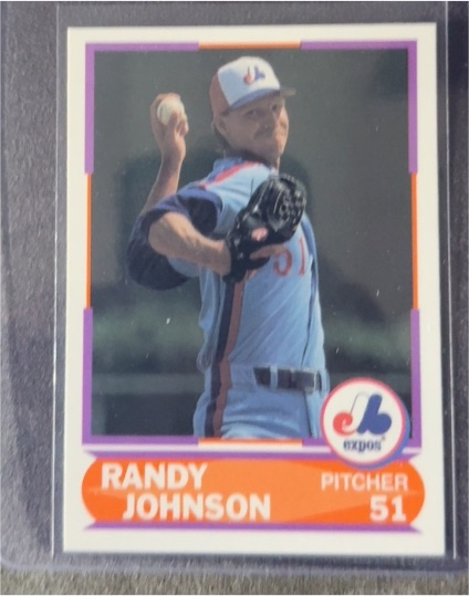 1989 Score Young Superstars #32 Randy Johnson — front
