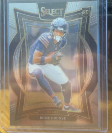 2024 Panini Select Concourse #3 Rome Odunze RC Chicago Bears — front