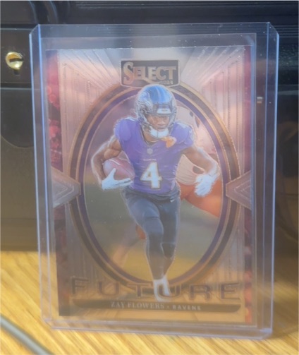 2024 Panini Select #17 Zay Flowers — front