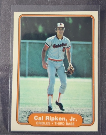 1982 Fleer #176 Cal Ripken, Jr. — front