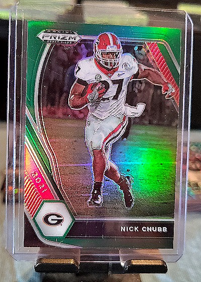 2021 Panini Prizm Draft Picks #90 Nick Chubb — front