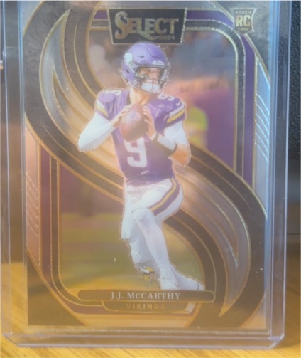 2024 Panini Select Premier Level #134 J.J. McCarthy — front