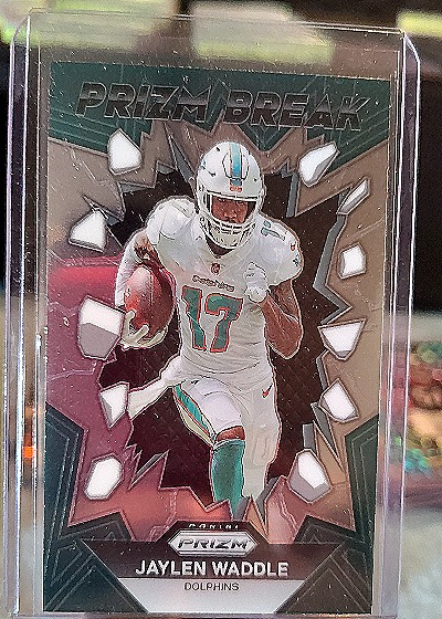 2023 Panini Prizm Prizm Break #PB-7 Jaylen Waddle — front