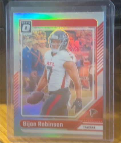 2024 Panini Donruss Optic #8 Bijan Robinson — front