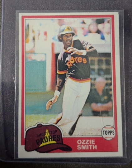 1981 Topps #254 Ozzie Smith — front
