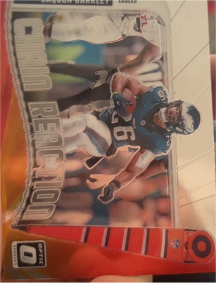 2024 Panini Donruss Optic #4 Saquon Barkley Chain Reaction Philadelphia Eagles — front