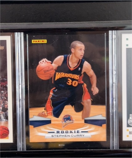2009-10 Panini #307 Stephen Curry Rookie Card — front