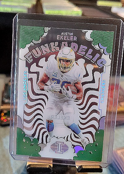 2022 Panini Illusions Funkadelic #F-7 Austin Ekeler — front