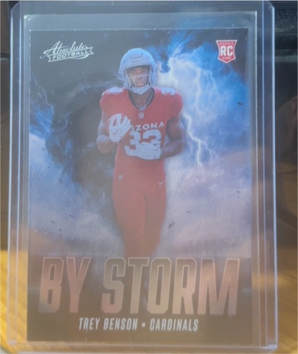 2024 Panini Absolute By Storm #BS-TBN Trey Benson — front